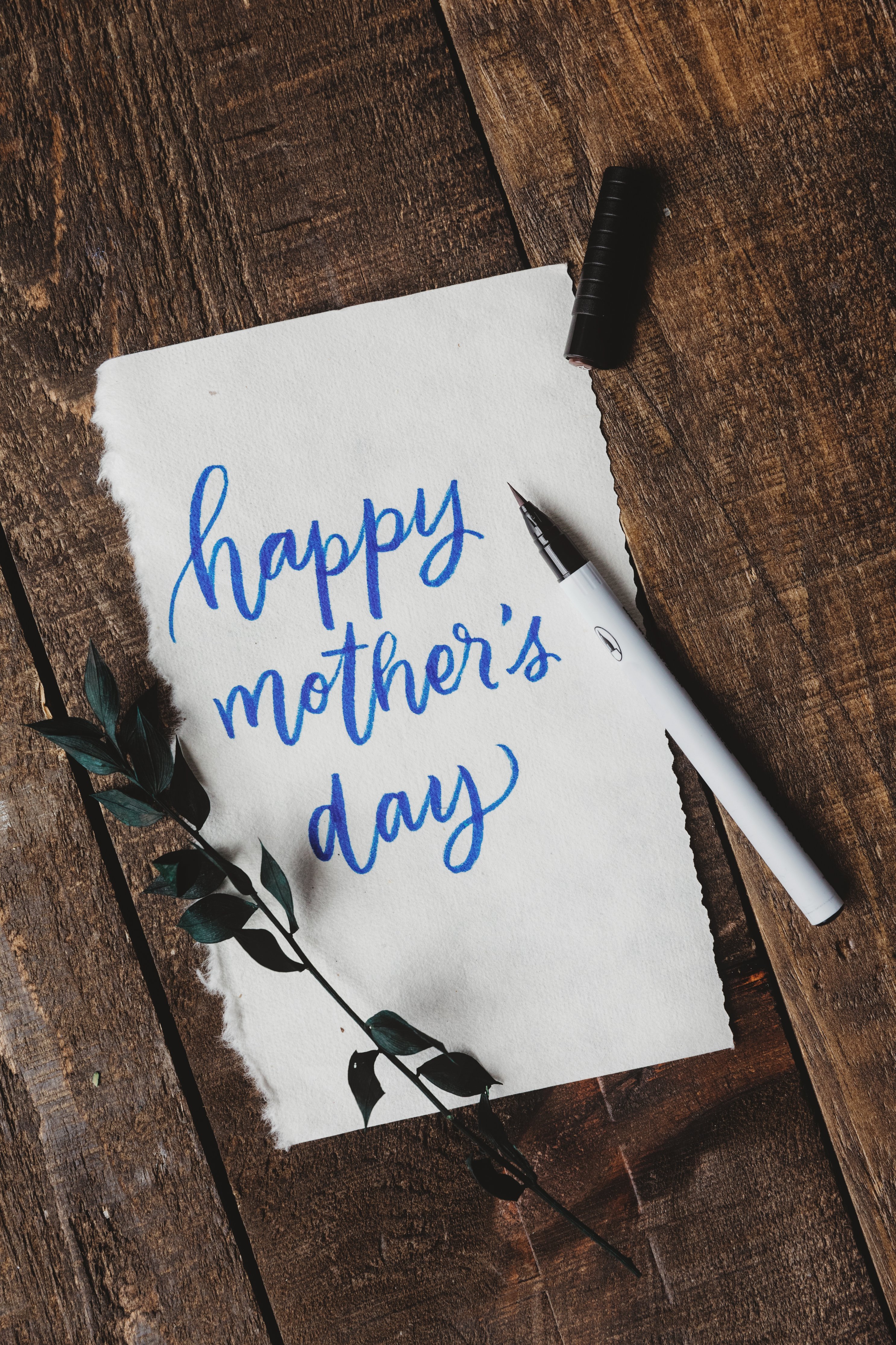Happy Mothers Day Written In Cursive - Design Corral